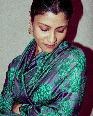 Konkana Sen Sharma makes a classic statement in saree Konkana Sen Sharma makes a classic statement in saree