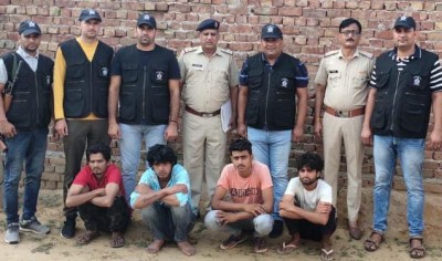 Four held in Gurugram on murder charges Four held in Gurugram on murder charges