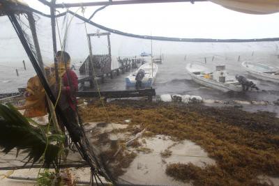 Tropical storm Dolores makes landfall in Mexico