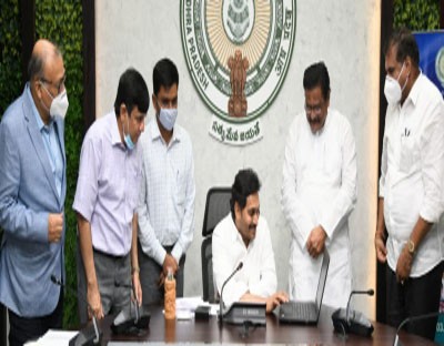 Jagan launches construction of 15L lakh houses Jagan launches construction of 15L lakh houses