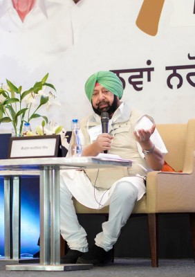 Punjab CM opens 50-bed paediatric Covid care ward Punjab CM opens 50-bed paediatric Covid care ward