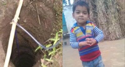 Child rescued from borewell in Agra Child rescued from borewell in Agra