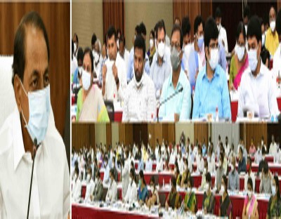 Create state chambers in all the collectors' offices: Telangana CM Create state chambers in all the collectors' offices: Telangana CM