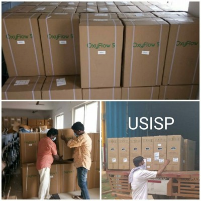 USISP donates 400 oxygen concentrators to Andhra USISP donates 400 oxygen concentrators to Andhra