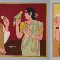 Lalu Prasad Shaw's NFT-certified works go on display