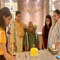 Lalu celebrates 74th birthday in Delhi, daughter Misa shares photo
