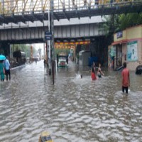 First day of monsoon, Mumbai on its knees as trains, traffic hit