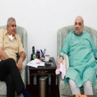 Bengal Governor meets Amit Shah, President Kovind