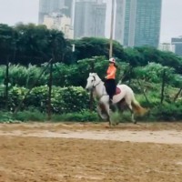 Kangana Ranaut went horseback riding on Sunday morning