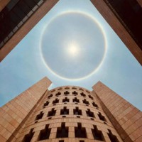 Hyderabad witnesses 22 degree halo around sun