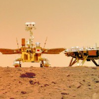 China's Mars rover sends 1st selfie, 'touring' group photos
