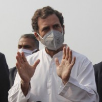 GDP crashing and BJP looting India: Rahul Gandhi