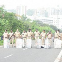 Thousands protest over Navi Mumbai airport naming row