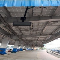 New solar roof raises Vijayawada station's solar capacity to 130 kWp