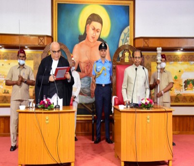 Justice Chhaya sworn-in as new CJ of Gauhati HC Justice Chhaya sworn-in as new CJ of Gauhati HC