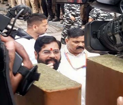 I'll be in Mumbai soon; 50 MLAs are with us: Eknath Shinde I'll be in Mumbai soon; 50 MLAs are with us: Eknath Shinde