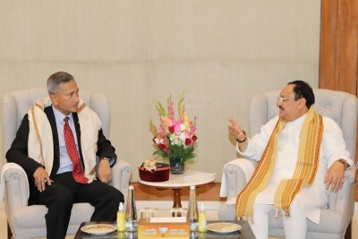 Nadda meets Singapore minister, discusses bilateral ties