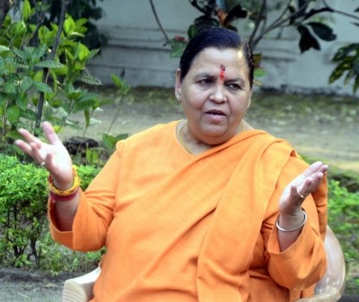 Uma Bharti once again takes on Shivraj govt on liquor issue