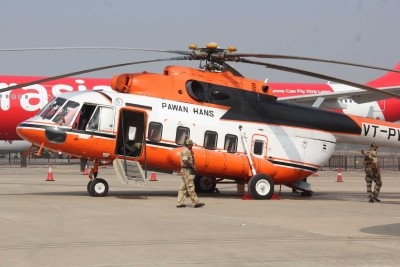 Pawan Hans chopper makes emergency landing in Arabian Sea, 5 rescued