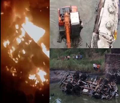 Four killed in Odisha oil tanker blast Four killed in Odisha oil tanker blast