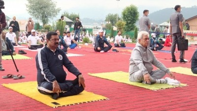 Yoga Day celebrations begin across J&K Yoga Day celebrations begin across J&K