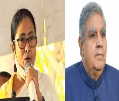 Guv Dhankhar asks Mamata to withdraw 'jihad' against BJP statement Guv Dhankhar asks Mamata to withdraw 'jihad' against BJP statement