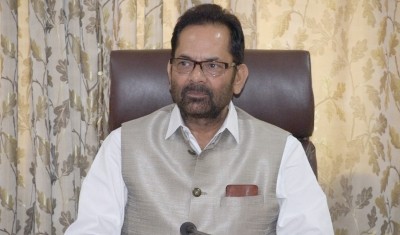 Mukhtar Abbas Naqvi likely to be new J&K Lt Governor Mukhtar Abbas Naqvi likely to be new J&K Lt Governor