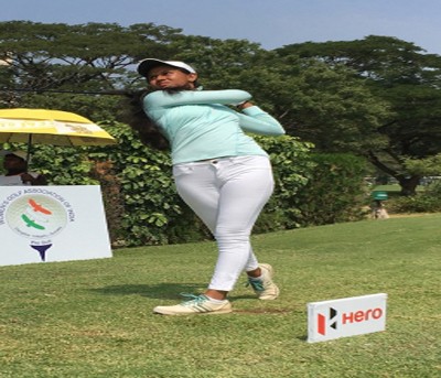 Back from injury, Pranavi shoots 6-under to take lead in 7th leg of WPGT