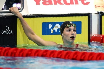 World Swimming Championship: Canada's McIntosh breaks world junior record; U.S. bag women's 4x200m relay