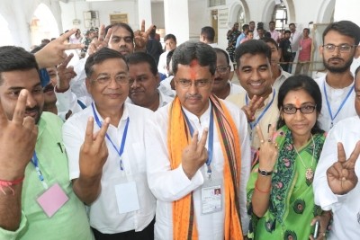 BJP bags 2 seats in Tripura bypolls, CM Manik Saha wins from Town Bordowali BJP bags 2 seats in Tripura bypolls, CM Manik Saha wins from Town Bordowali