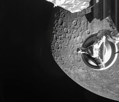 ESA's BepiColombo probe makes second flyby of Mercury ESA's BepiColombo probe makes second flyby of Mercury
