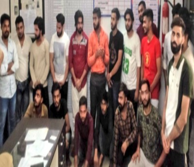 Illegal hookah bar raided in Ghaziabad; 19 arrested Illegal hookah bar raided in Ghaziabad; 19 arrested