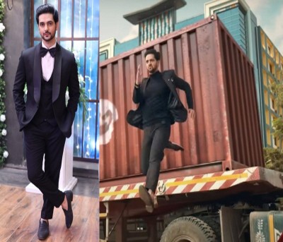 Shakti Arora performs daredevil stunt all by himself for 'Kundali Bhagya' Shakti Arora performs daredevil stunt all by himself for 'Kundali Bhagya'
