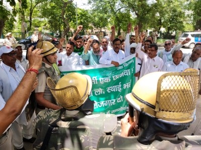 SKM's peaceful protest against Agnipath SKM's peaceful protest against Agnipath