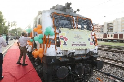 Ramayana Circuit train arrives in Nepal's Janakpur