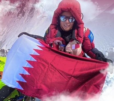 First Qatari woman to conquer Everest scales another peak