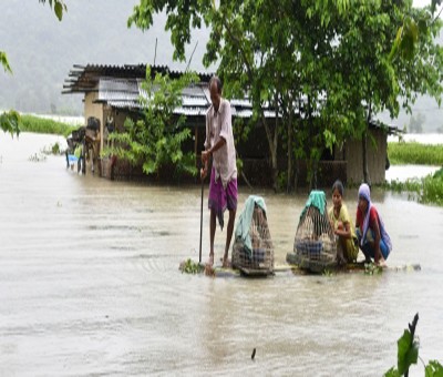 Shiv Sena rebels donate Rs 51L for Assam flood victims Shiv Sena rebels donate Rs 51L for Assam flood victims