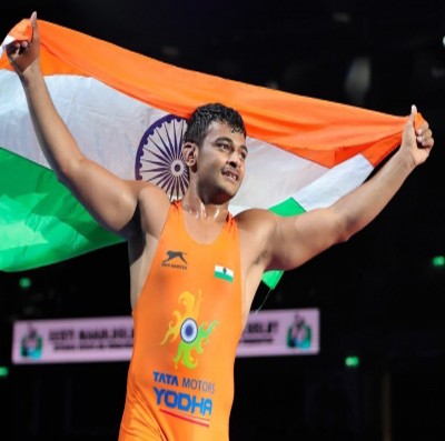 Deepak Punia to join Bajrang in U.S. training camp Deepak Punia to join Bajrang in U.S. training camp