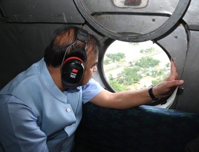 Assam CM visits Silchar, reviews flood situation Assam CM visits Silchar, reviews flood situation