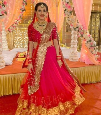 Kajal Pisal turns bride for TV show 'Sirf Tum' Kajal Pisal turns bride for TV show 'Sirf Tum'