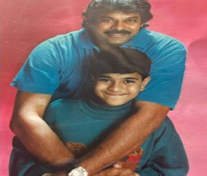 On Father's Day, Ram Charan shares throwback photo with father Chiranjeevi