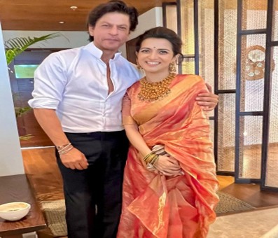 Everyday I will pray for your heart's joy, actress DD tells Shah Rukh Khan