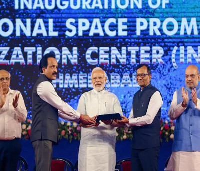 ISRO facilities will be open for private sector for joint ventures: PM ISRO facilities will be open for private sector for joint ventures: PM
