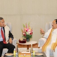 Nadda meets Singapore minister, discusses bilateral ties