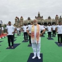 PM Modi inaugurates 8th International Yoga Day at Mysuru, says Yoga is 'way of life'