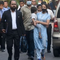 Rujira Narula with son in lap faces ED grilling for 5 hrs