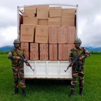 Smuggled drugs, cigarettes seized in Mizoram