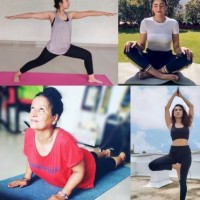 TV actors stretch open the benefits of practising different yoga 'asanas'