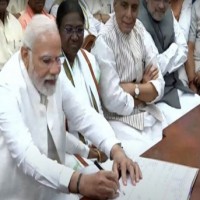 Presidential poll: Draupadi Murmu files nomination in Modi's presence