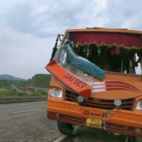 Several students injured as bus overturns in J&K's Shopian
